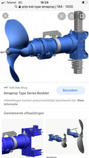 Tauchmotorrührwerk KSB AMAPROP J 184 - 1000 / 234 ZRG BIO gas in batidor de purín